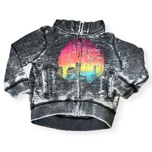 American Eagle 77 Kids Baby Zip-Up Graphic Hoodie